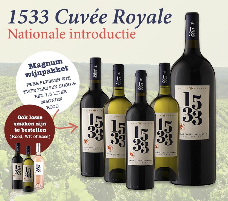 opgroeien Geven Vertrappen 1533 Cuvée Royale - Nationale Introductie | Wijn-Online